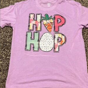 Purple T-Shirt with Fun Graphic